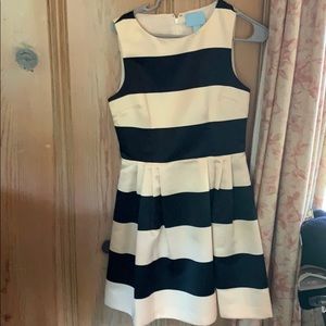 Cece Black and cream dress